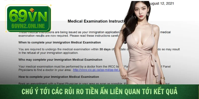 Chú ý tới các rủi ro tiền ẩn liên quan tới kết quả