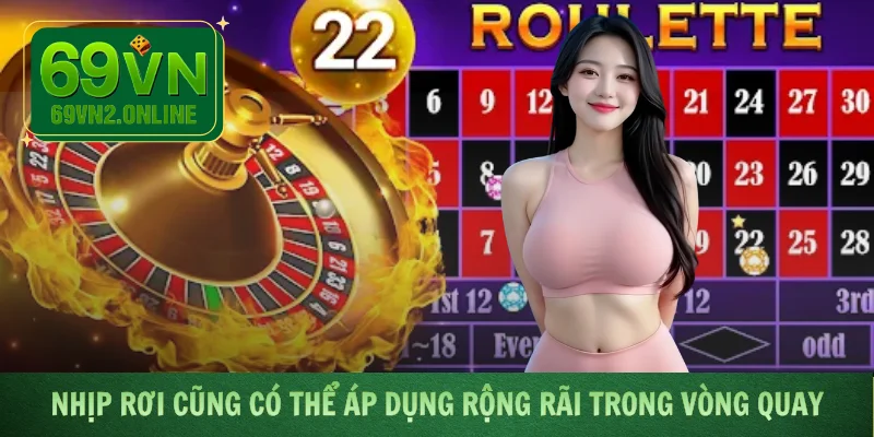 Nhịp rơi cũng có thể áp dụng rộng rãi trong vòng quay